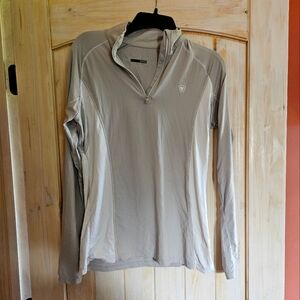Womens Ariat Heat Series Quarter Zip Riding Equestrian Top